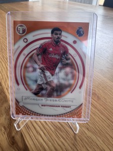 2026 Topps Pristine Premier League Morgan Gibbs-White Nottingham Forest /25 for sale on Ebay