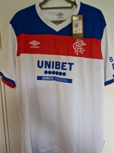 Glasgow Rangers Away Shirt 25/26 2XL for sale on Ebay