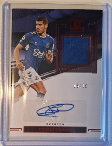 Conor Coady 5/10 Patch Auto Panini Impeccables 2022-23 Everton/Wolves/Charlton for sale on Ebay