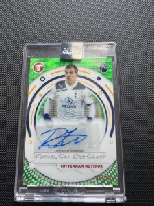2025 Topps Pristine Rafael Van Der Vaart Green Auto /150 Tottenham Hotspur for sale on Ebay