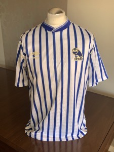 SHEFFIELD WEDNESDAY Original 1987 Umbro Home Shirt 42