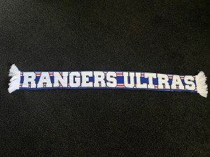 Glasgow Rangers Ultras Union Bears Silk Style Scarf for sale on Ebay
