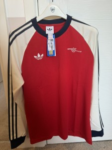Adidas Originals Arsenal FC OG Long Sleeve Shirt 25/26 Large for sale on Ebay