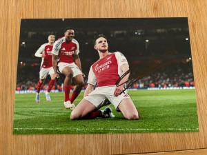 Declan Rice Signed Arsenal Photo Arsenal Autograph COA for sale on Ebay