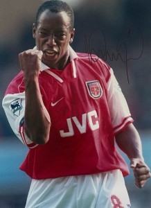Ian Wright Signed Arsenal Photo Arsenal Autograph COA for sale on Ebay