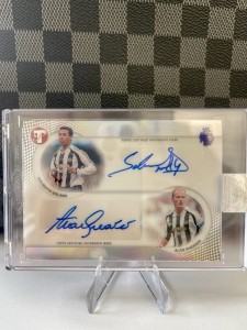 Shearer & Solano Topps Pristine Premier League Dual Auto Newcastle #PP-SS for sale on Ebay