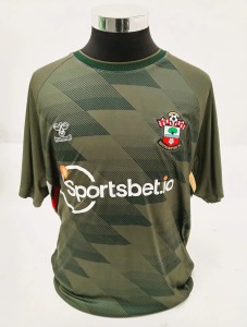 Southampton FC 2022/23 Hummel Third Green Short Sleeve Football Shirt - Men's XL for sale on Ebay