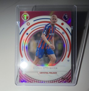 Topps pristine Premier League 2026 Will Hughes Crystal Palace #79 04/15 for sale on Ebay