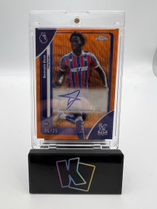 Romain Esse Auto /25 Rookie Topps Chrome PL 2026 Crystal Palace for sale on Ebay