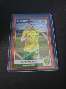 Kenny McLean Norwich City Panini's Football EFL Legacy 06/75 for sale on Ebay
