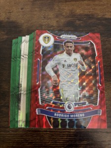 Panini 2021-22 Premier League Prizm Leeds Base and Parralell Cards for sale on Ebay