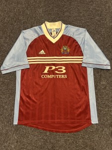 Burnley FC 1998/99 Adidas Vintage Home Football Shirt Adult Large 1999 RARE for sale on Ebay
