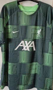 LIVERPOOL FC NIKE  Green AXA Training Shirt  3 XL for sale on Ebay