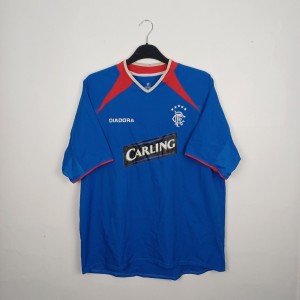 Rangers 2003/04 Home Football Shirt XL Diadora Authentic for sale on Ebay