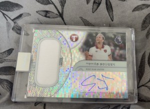 Topps Autographed Relic 2026 Pristine PL Tomás Soucek West Ham PFTP-TS for sale on Ebay