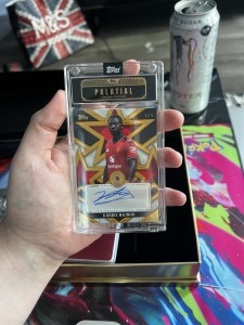 Topps Manchester United Palatial 2025/26 - Kobbie Mainoo 1/1 Auto Gem Relic  for sale on Ebay