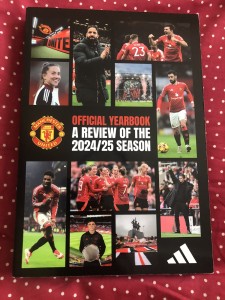Rare Printed Manchester United official Members’ Yearbook 2025 for sale on Ebay