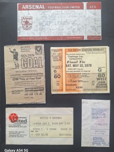 Small Collection Of Manchester United Tickets Unused & Used 1970's /80's for sale on Ebay