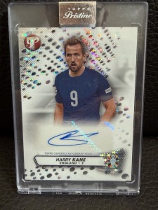 Harry Kane Topps Pristine Auto Euro 2024 England Tottenham Hotspur 97/99 for sale on Ebay