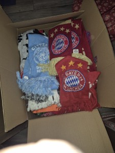 football scarves joblot for sale on Ebay