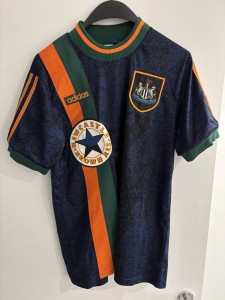 Retro XL Newcastle United NUFC Away Shirt 1997 1998 for sale on Ebay