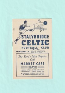 1948/49 CHESHIRE LEAGUE : STALYBRIDGE CELTIC v PORT VALE RESERVES 4TH DECEMBER for sale on Ebay