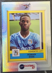 2025-26 Panini EFL Premium Sticker Rewind Romain Esse Coventry City for sale on Ebay