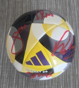 Genuine Hand Signed Arsenal Mini Ball - Saka, Rice, Gyokeres Etc for sale on Ebay