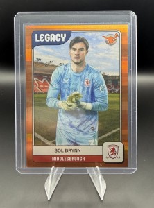 2026 Panini Football Sol Brynn Legacy Orange /75 Middlesbrough LEG-10 SSP for sale on Ebay