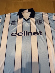 Middlesbrough FC Away shirt By Errea. Season 98-99 Large for sale on Ebay