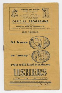1954/55 Western League Division 1 - TROWBRIDGE TOWN v. WELLS CITY for sale on Ebay