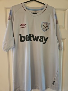 West Ham Away Shirt 2018/19 Size L for sale on Ebay