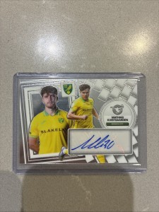 Mathias Kvistgaaden Auto Norwich EFL Premium for sale on Ebay