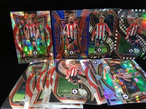 Panini Select Football Cards Premier League Brentford Zebra Checkerboard Potter for sale on Ebay