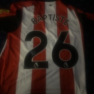 Shandon Baptiste Signed Brentford Shirt Size L for sale on Ebay