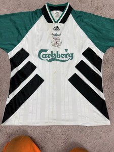 Liverpool Away Shirt 1993/1995 for sale on Ebay