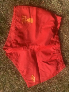 Vintage Liverpool FC shorts for sale on Ebay