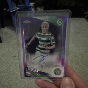 Topps Chrome Daizen Maeda Celtic FC 41/75 Autograph Card UEFA Club Comp 2025/26 for sale on Ebay