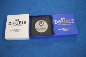 (215) CHELSEA FOOTBALL CLUB THE DOUBLE SEASON 2009/10 COIN for sale on Ebay