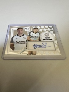 Carlton Morris EFL Premium Auto Derby County for sale on Ebay
