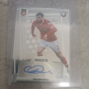 2025/26 Panini Football EFL - Callum Doyle Wrexham Rookie Auto for sale on Ebay