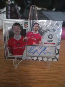 2026 Panini EFL Premium Kieffer Moore Autograph Wrexham for sale on Ebay