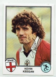 KEVIN KEEGAN signed 1982 Panini Superstars sticker #228 SOUTHAMPTON ENGLAND for sale on Ebay