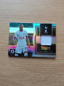 23/24 PL Panini Select Prizm Pape Matar Sarr Patch Memorabilia Tottenham Hotspur for sale on Ebay