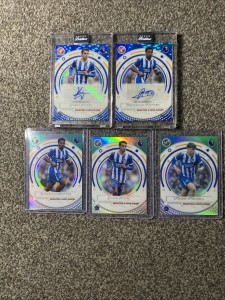 2026 Topps Pristine EPL - 5 Card Brighton Bundle Inc 2 X Autos ! See Description for sale on Ebay