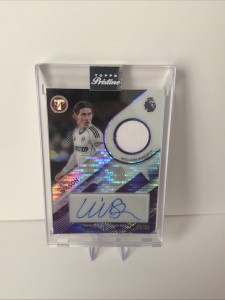 Harry Wilson 59/99 Auto Relic 2025-26 Topps Pristine Fulham Match Worn Patch for sale on Ebay