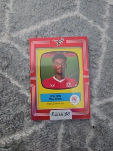 Panini’s Football EFL Adilson Malanda Middlesbrough Sticker Rewind 2/10 for sale on Ebay