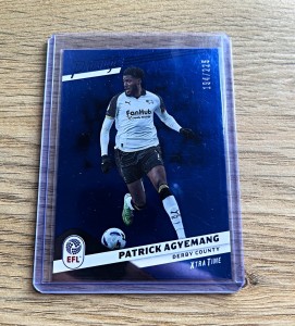 Panini EFL Patrick Agyemang Derby County /225  25/26 for sale on Ebay