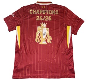 Luis Diaz Signed 24/25 Liverpool Premier League Champions Shirt  for sale on Ebay