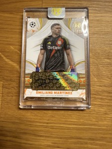Emiliano Martinez 2024-25 Topps Reverence Auto /25 Aston Villa GK RA-EM for sale on Ebay